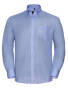Męska koszula długi rękaw 100% bawełna Russell Z956 błękitna, jasna niebieska