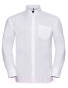 Męska koszula długi rękaw 100% bawełna Russell Z956 biała