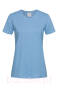 T-SHIRT damski ST2600, jasny niebieski, błękitny