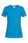 T-SHIRT damski ST2600, morski