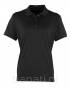czarna Koszulka Polo Damska oddychająca Premier PR616 krótki rękaw kolor czarny