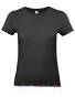 T-shirt damski B&C BCTW04T, black, czarny