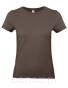 T-shirt damski B&C BCTW04T, Brown, brązowy