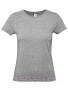 T-shirt damski B&C BCTW04T, Sport Grey (Heather), szary