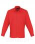 Męska Koszula długi rękaw Premier PR200 truskawkowa czerwień